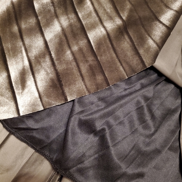 Soft velvety Maxi Skirt sz SM - Picture 3 of 4